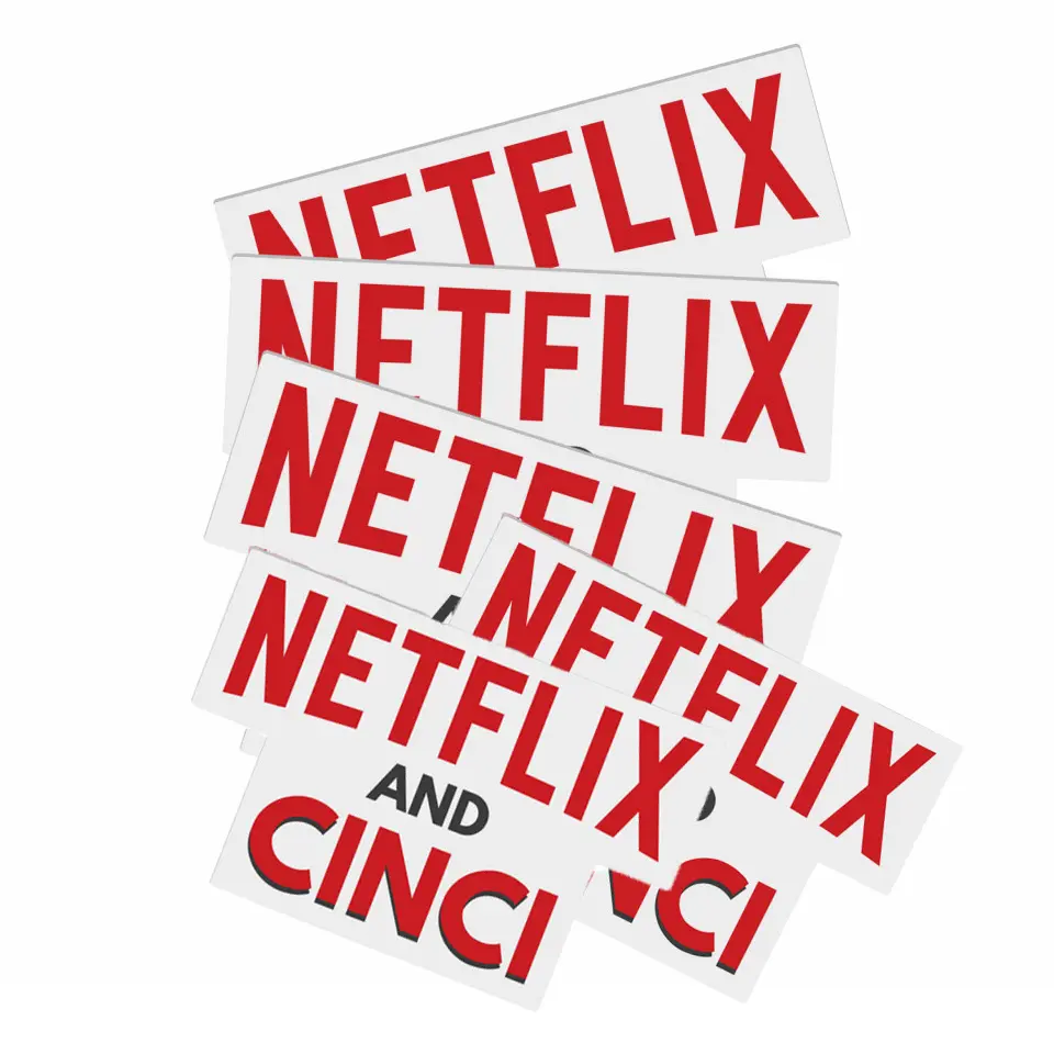 NETFLIX AND CINCI • Stickere