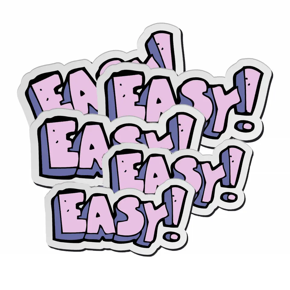 EASY • Stickere